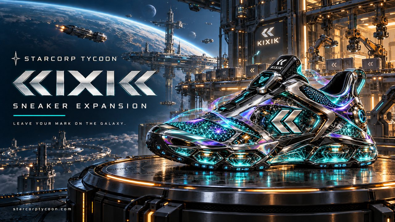 Sneaker expansion: KIXIK — leave your mark on the galaxy