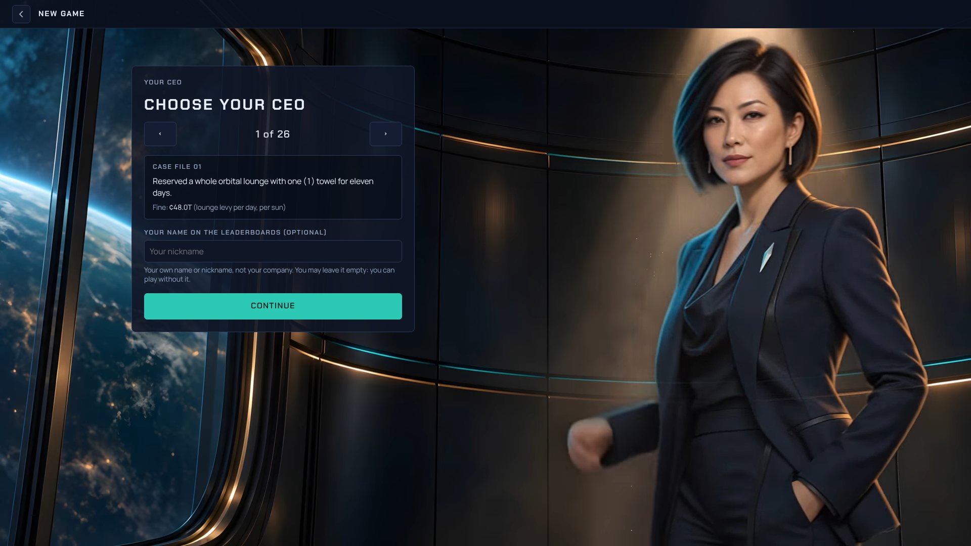 Choose your CEO