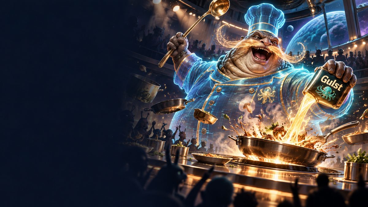 Captain Brakkus cooking